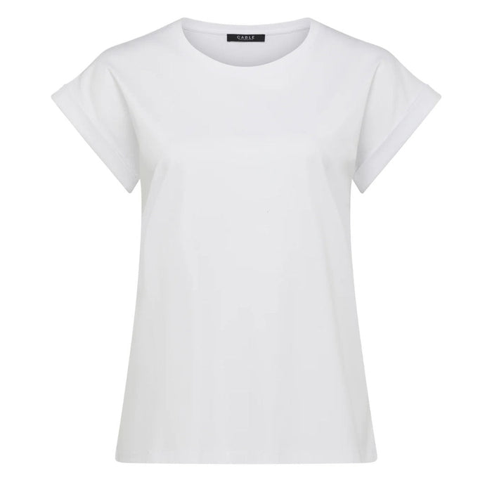 Cable | Pima Tee | White - Suzie Anderson Home