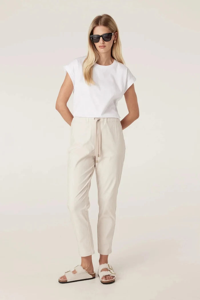 Cable | Pima Tee | White - Suzie Anderson Home