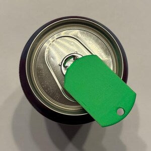 Can Opener & Cover w/ Keychain