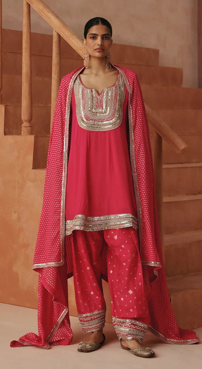 Carmine Opulence Suit