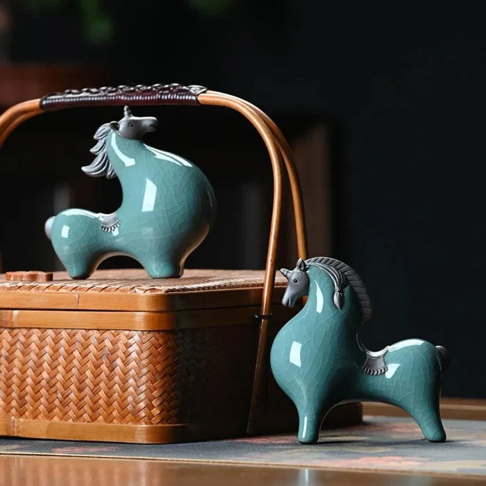Ceramic Horse Ornament