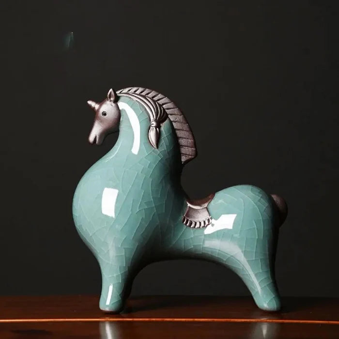 Ceramic Horse Ornament