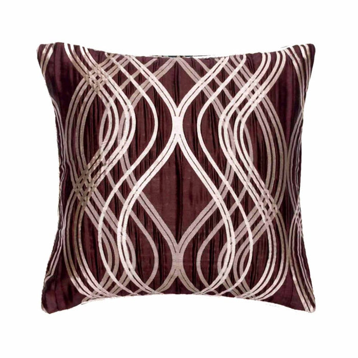 Chain Sling Striped Throw Pillow Cover
