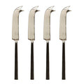 Cheese Knife 4 Piece Set | Black / Stainless Steel - Suzie Anderson Home