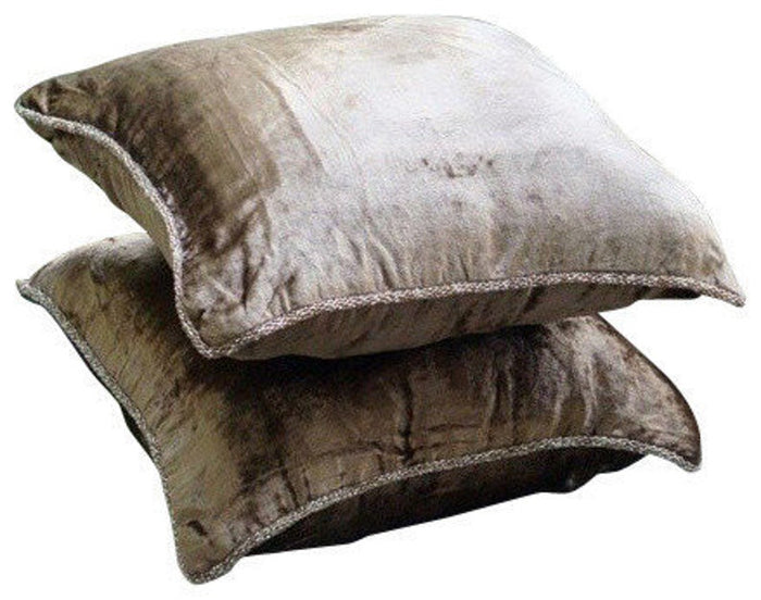 Choco Shimmer Pillow Cover
