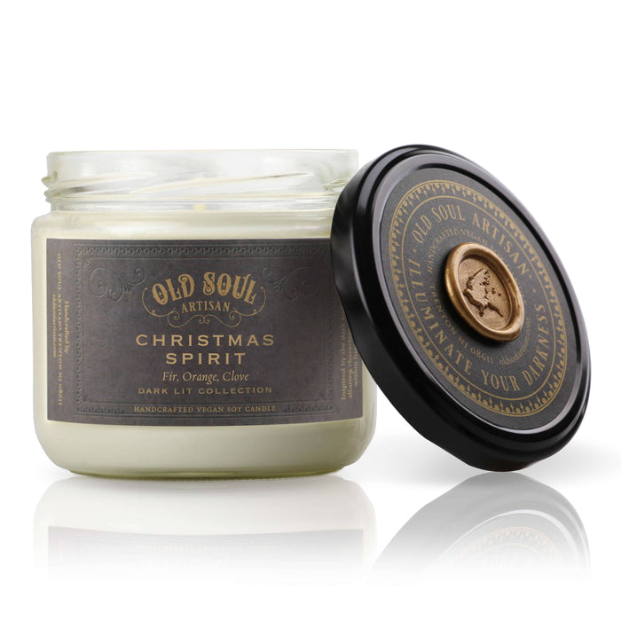 Christmas Spirit Soy Candle, 12 Oz.