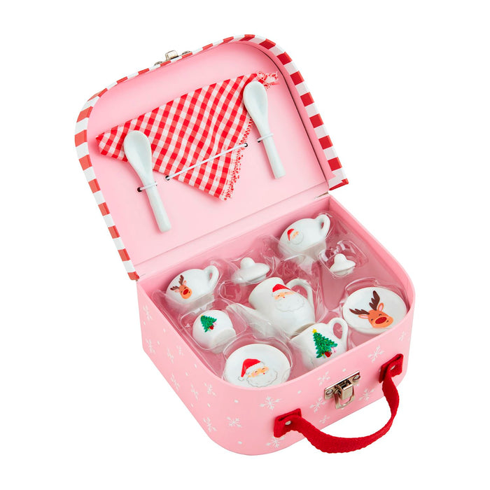 Christmas Tea Suitcase Set #11660011