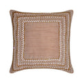 Cinderella - Peach Art Silk Throw Pillow Cover