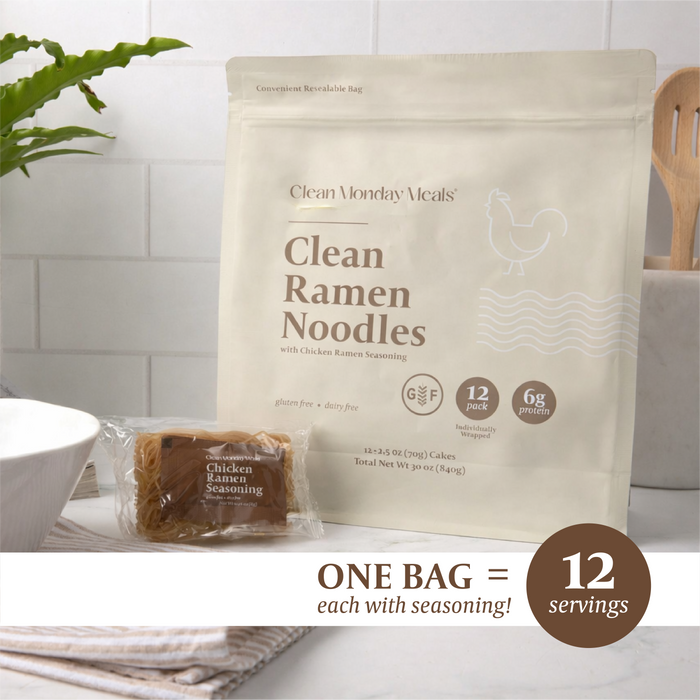 Clean Ramen Noodles: Beef