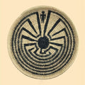 Coiled Basket Kit - Maze Design - Unicursal Labyrinth (tckcbma)