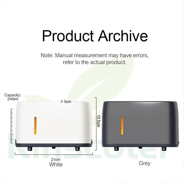 Colorful Flame Aroma Diffuser - cocobear