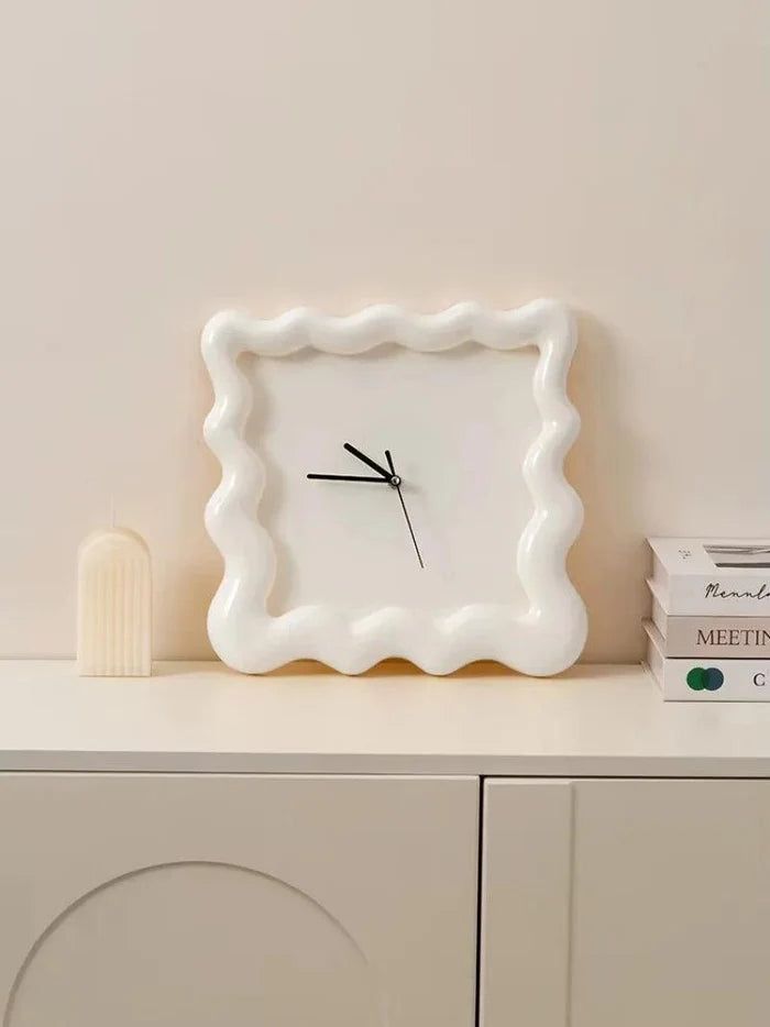 Cream Biscuit Clock _  cocobear