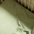 Crib Fitted Sheet - Gingham