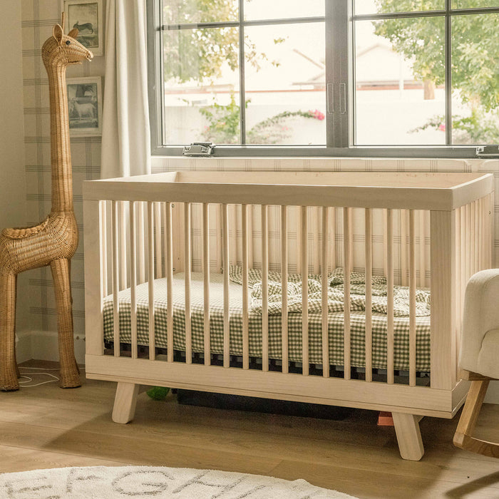 Crib Fitted Sheet - Gingham