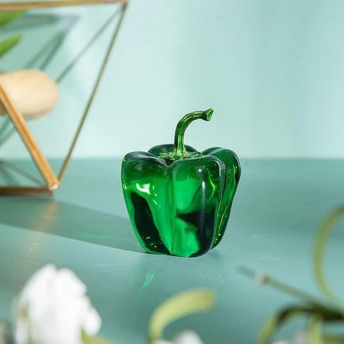 Crystal Chili Pepper Glass - cocobear