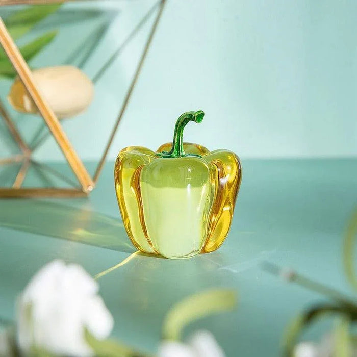 Crystal Chili Pepper Glass - cocobear