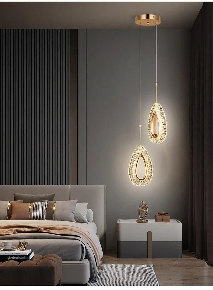 Crystal Elegance LED Pendant - cocobear