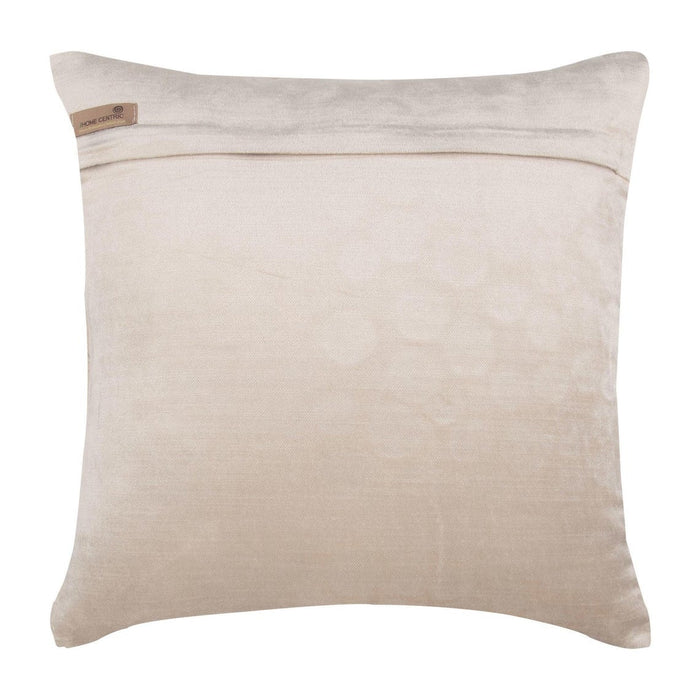 Crystal Moonstone - Ecru Velvet Decorative Euro Sham