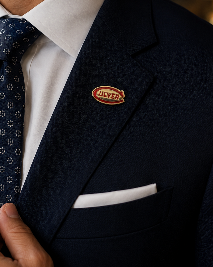 Culver "C" Lapel Pin in Gold