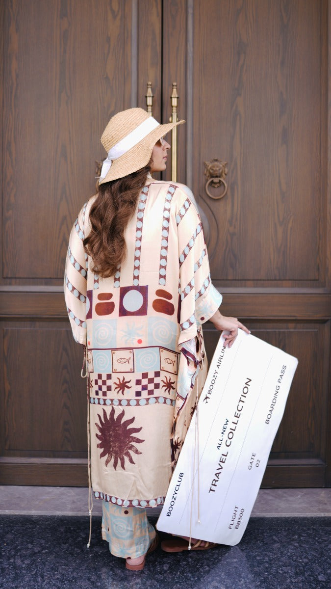 Cupid Club Brown Co-ord Set