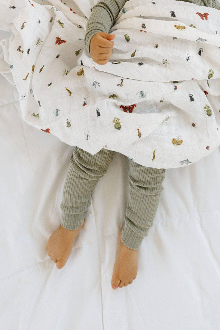 Cutie Crawlies Muslin Swaddle