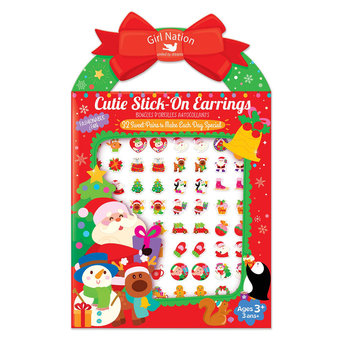 Cutie Stick-On Earrings | Holly Jolly Holiday #J1049