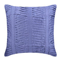 Dark Blue Beauty - Dark Blue Art Silk Decorative Euro Sham