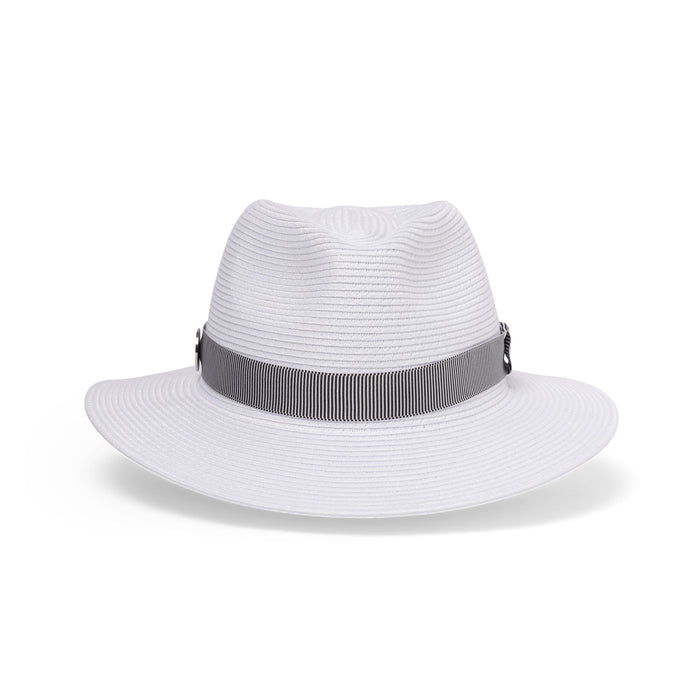 Deborah Hutton Summer Hat 037 | UPF50+ | White/Navy - Suzie Anderson Home