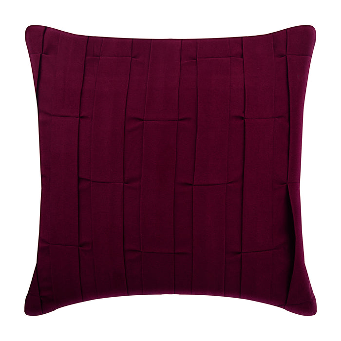 Deep Burgundy Love Tune Pillow Cover