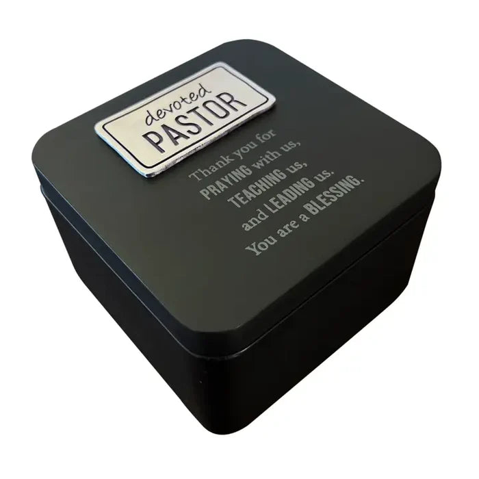 Devoted Pastor Keepsake Box W/Magnetic Cover Boxed #BX122