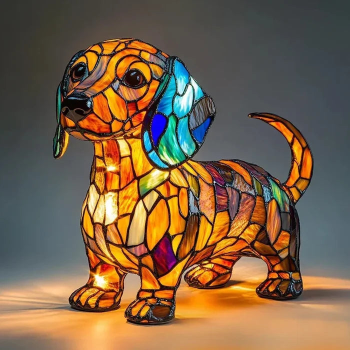 Dog Art Night Lamp _ Charm and a cozy glow