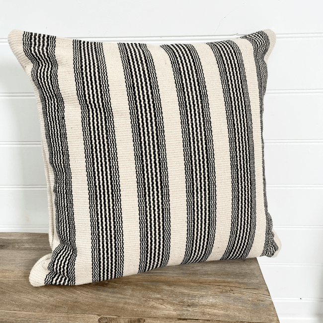 Domino Recycled Cotton Cushion & Poly Insert | 50x50cm (BOWRAL) - Suzie Anderson Home