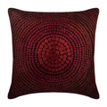 Dots of Cheer Red Sequins Decorative Euro Shams
