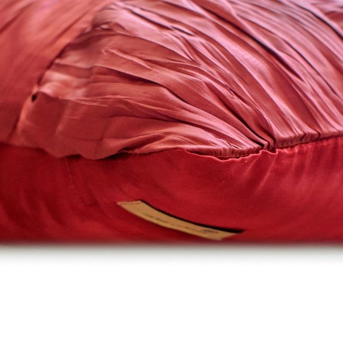 Dreamy Rust - Orange Silk Decorative Euro Sham
