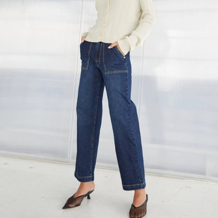 Dricoper | Marfa Denim Trousers - Suzie Anderson Home