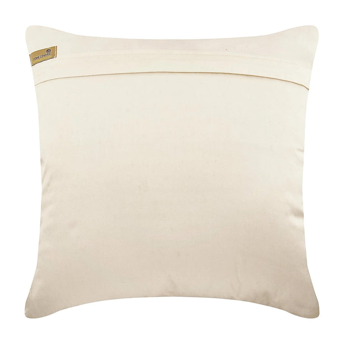 Drop Of Gold - Cream Taffeta Throw Pillow Cover