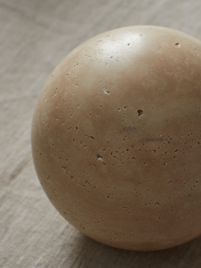 Dunas Travertine Sphere