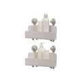 The German Outlet, Joseph Joseph, EasyStore 2-piece Corner Shower Shelf Set