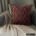 Estrellas Beaded Throw Pillow Cover