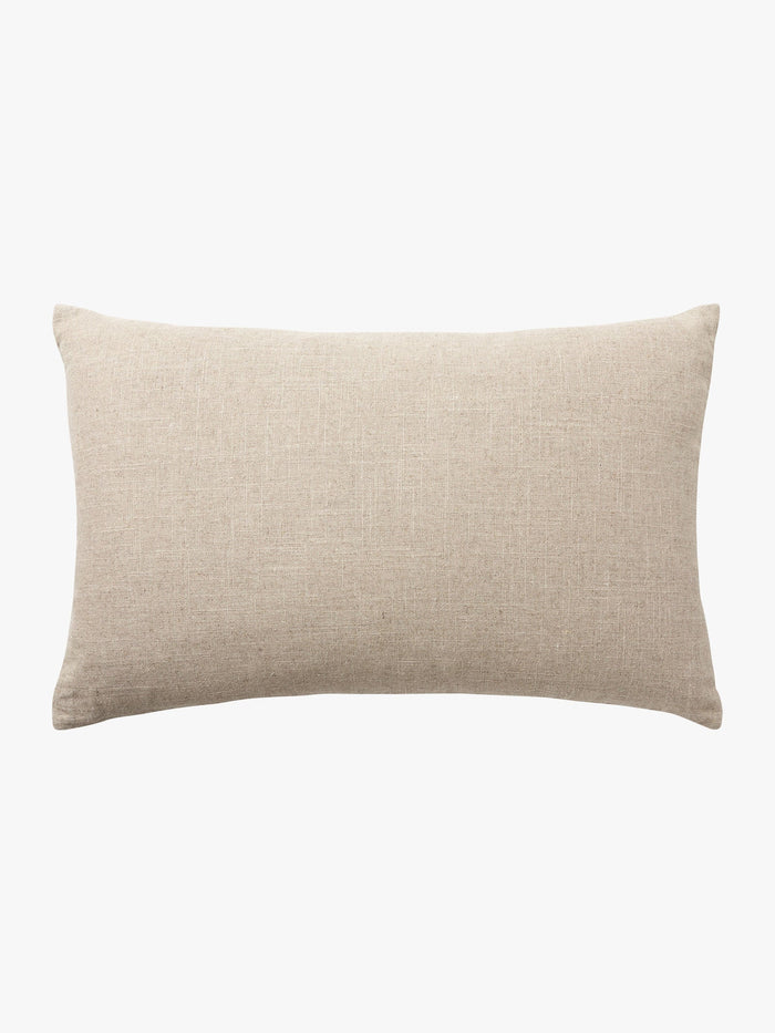 Etro Velvet & Linen Cushion & Insert | Olive Stripe | 65x40cm - Suzie Anderson Home