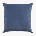 Etro Velvet & Linen Cushion & Insert | Storm Blue | 50x50cm