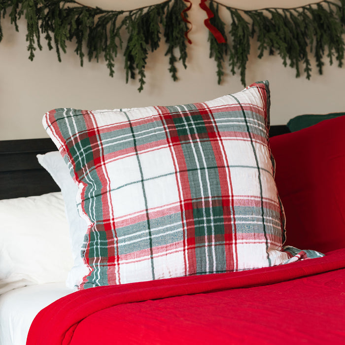 Euro Pillow Shams (Set of 2) - Classic Christmas Collection