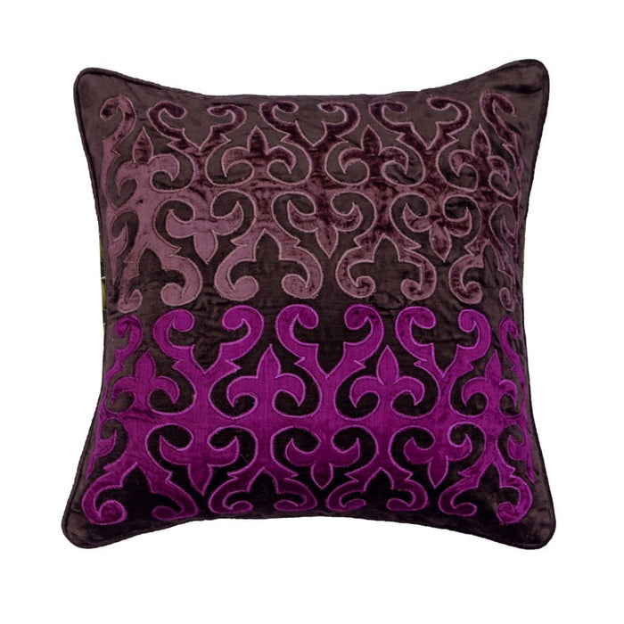 Ever Plum Purple Throw Pillow Cover