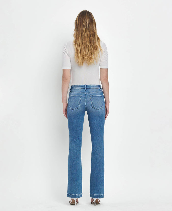 F5545 MID RISE BOOTCUT JEANS / 24