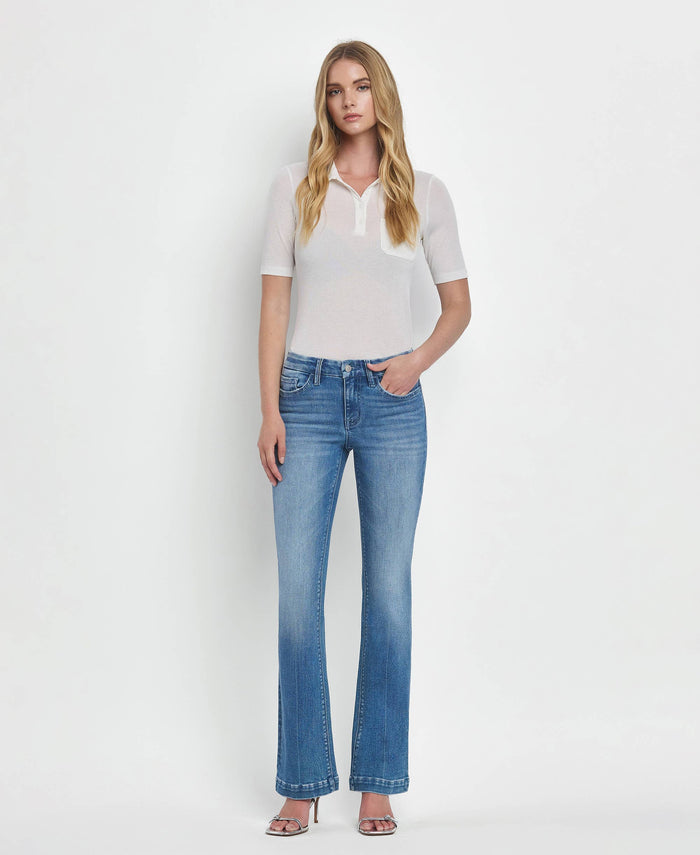 F5545 MID RISE BOOTCUT JEANS / 24