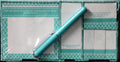 Family Christian Grid Blue Memo Notes Tray Set - SCRAPBOOKFARE