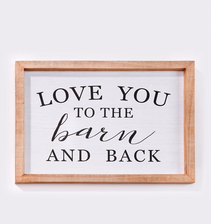 Farmed Love You Farm Wall Sign #723408
