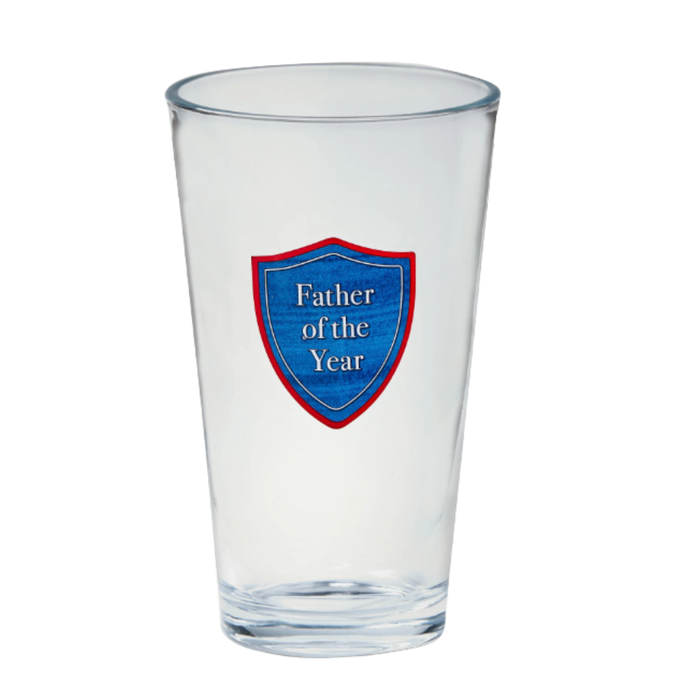 Father Of The Year Beer Glass #G20886