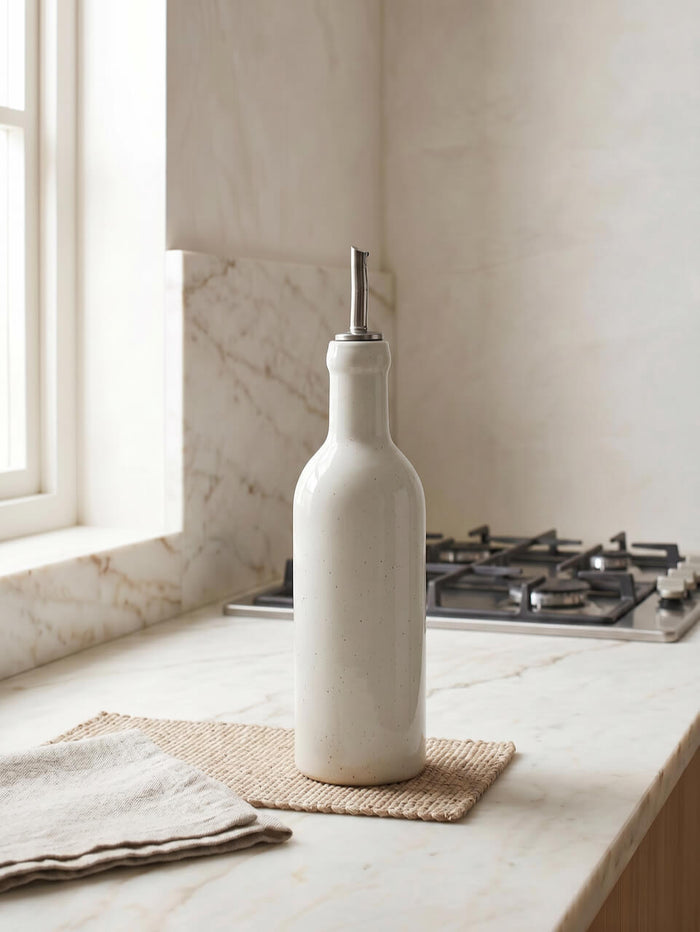 Fattoria Stoneware Oil Bottle