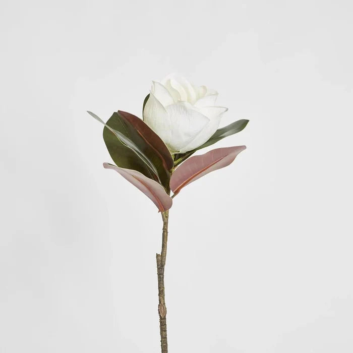 Faux Single Head Magnolia White 70cm - Suzie Anderson Home
